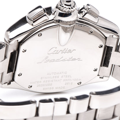 Cartier Stainless Steel 42mm Roadster Chronograph Automatic Watch 5 of 7