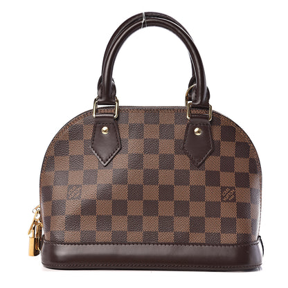 Louis Vuitton Damier Ebene Alma BB 1 of 12