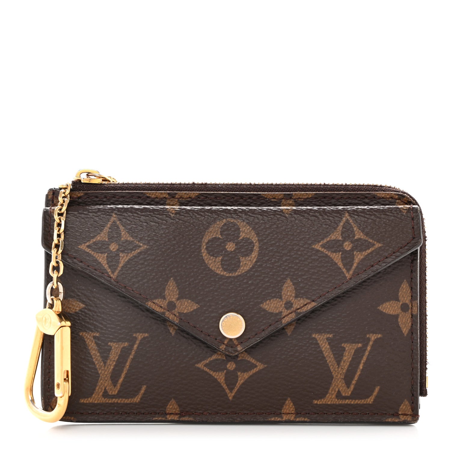 Louis Vuitton Monogram Recto Verso Card Holder Black 1 of 8