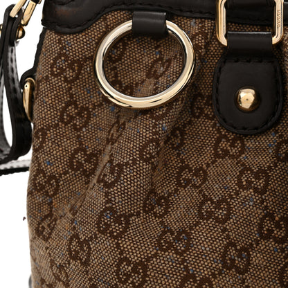 Gucci Monogram Medium Sukey Top Handle Dark Brown 21 of 28