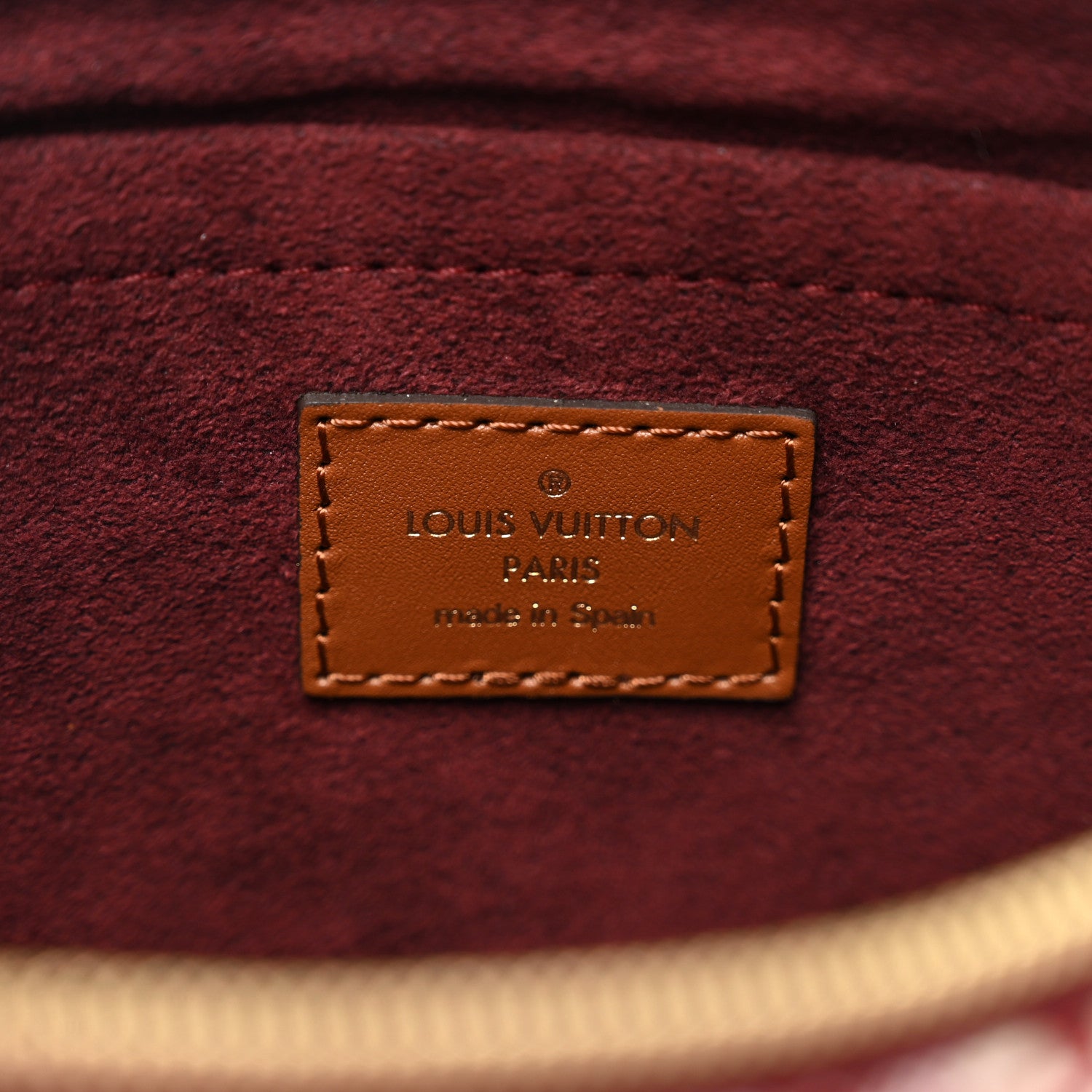 Louis Vuitton Jacquard Since 1854 Neverfull MM GM Pochette Bordeaux 6 of 6