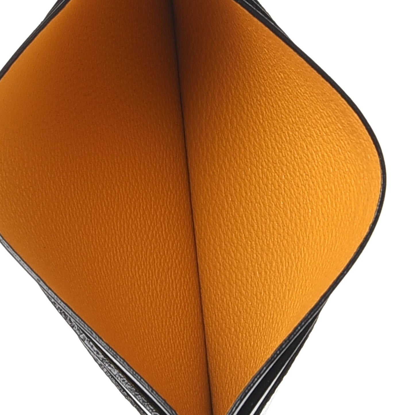 Goyardine Crab Painted Saint Sulpice Card Holder Black