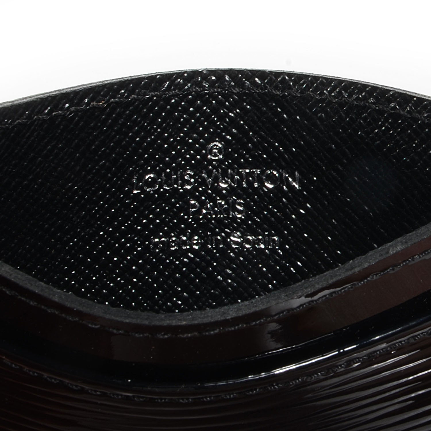 Louis Vuitton Epi Electric Card Holder Black 6 of 7