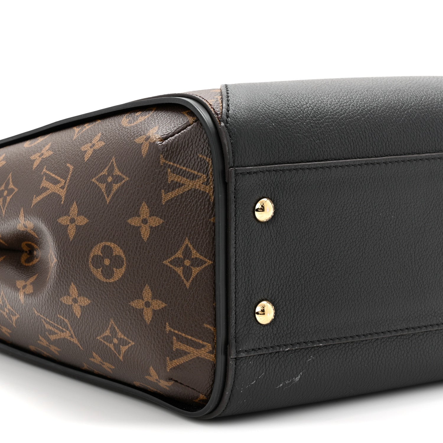 Louis Vuitton Calfskin Monogram Kimono Tote Black 9 of 11