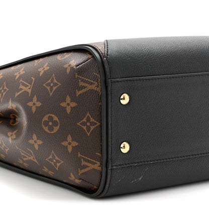 Louis Vuitton Calfskin Monogram Kimono Tote Black 9 of 11