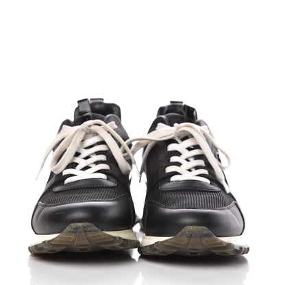 Louis Vuitton Calfskin Run Away Sneakers 37.5 Black 2 of 11