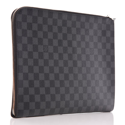 Louis Vuitton Damier Graphite Pochette Jour GM 3 of 10