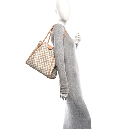 Louis Vuitton Damier Azur Propriano Rose Ballerine 2 of 10