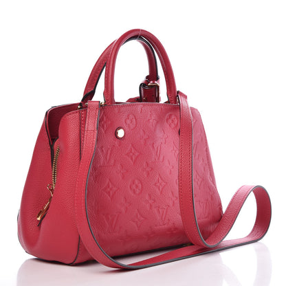 Louis Vuitton Empreinte Montaigne BB Dahlia 4 of 11