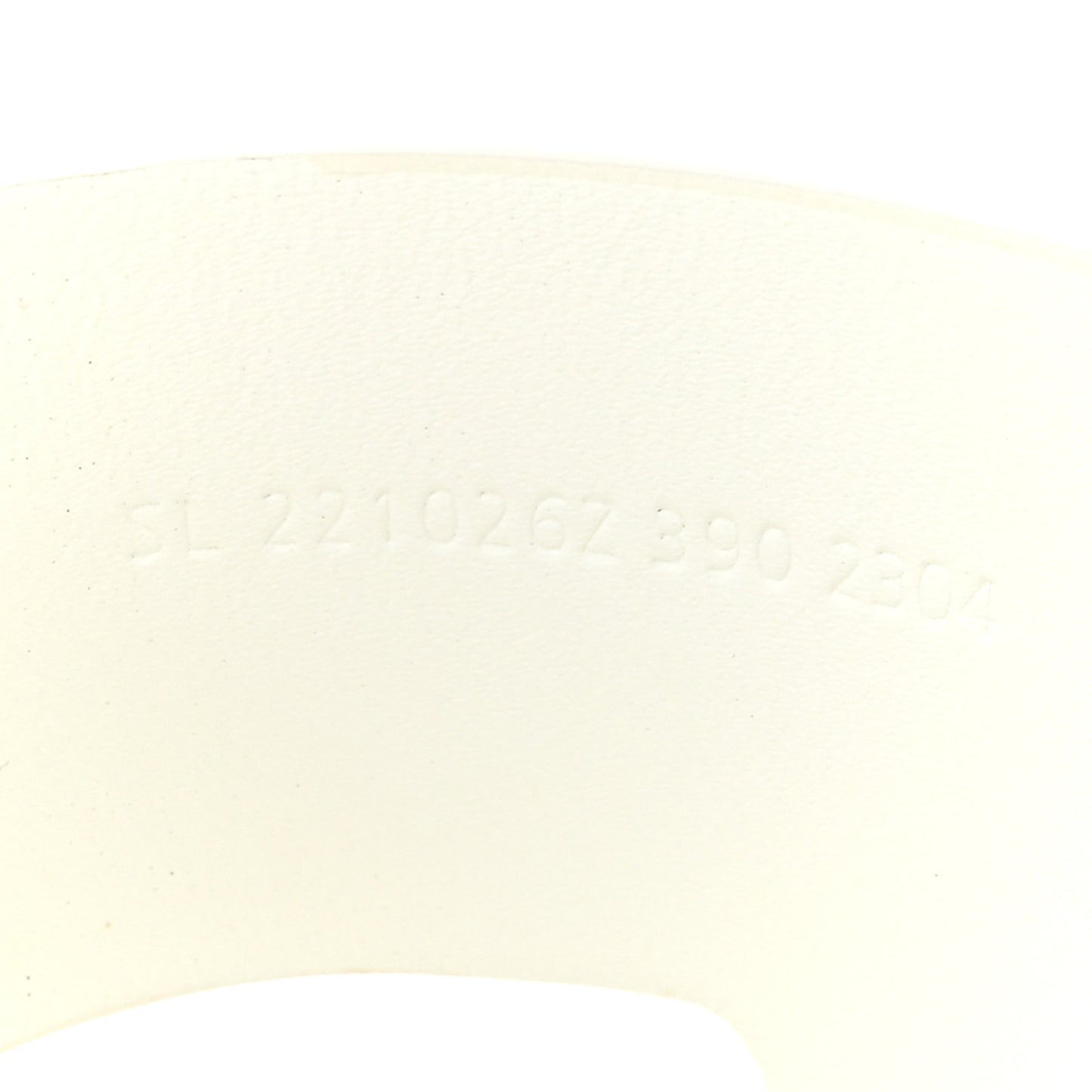 Calfskin Cork Eze 30 Sandals 39 White