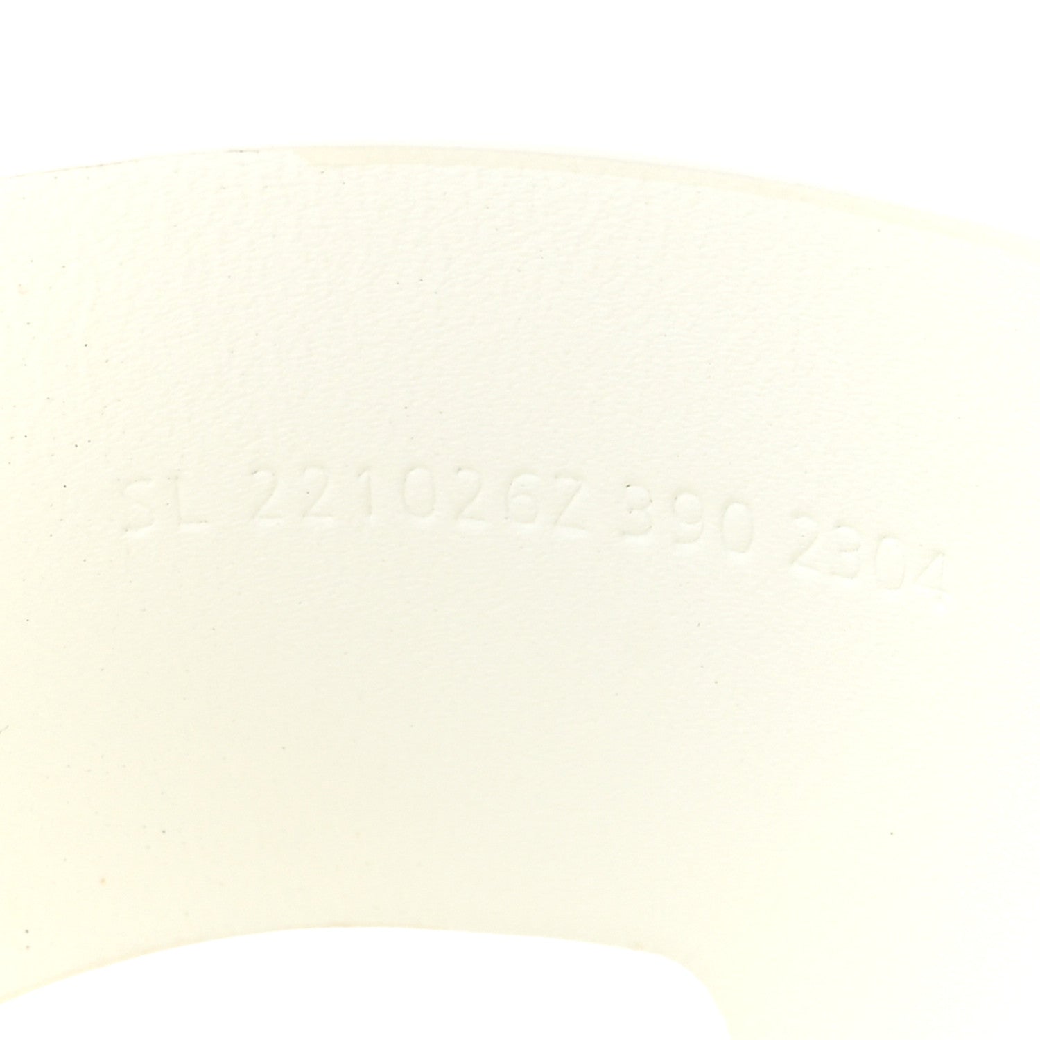 Hermes Calfskin Cork Eze 30 Sandals 39 White 9 of 10