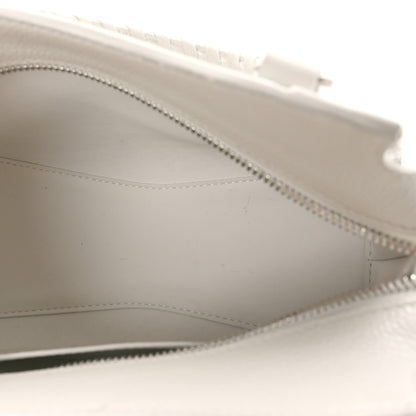 Balenciaga Grained Calfskin Neo Classic Silver Hardware Mini City White 5 of 8
