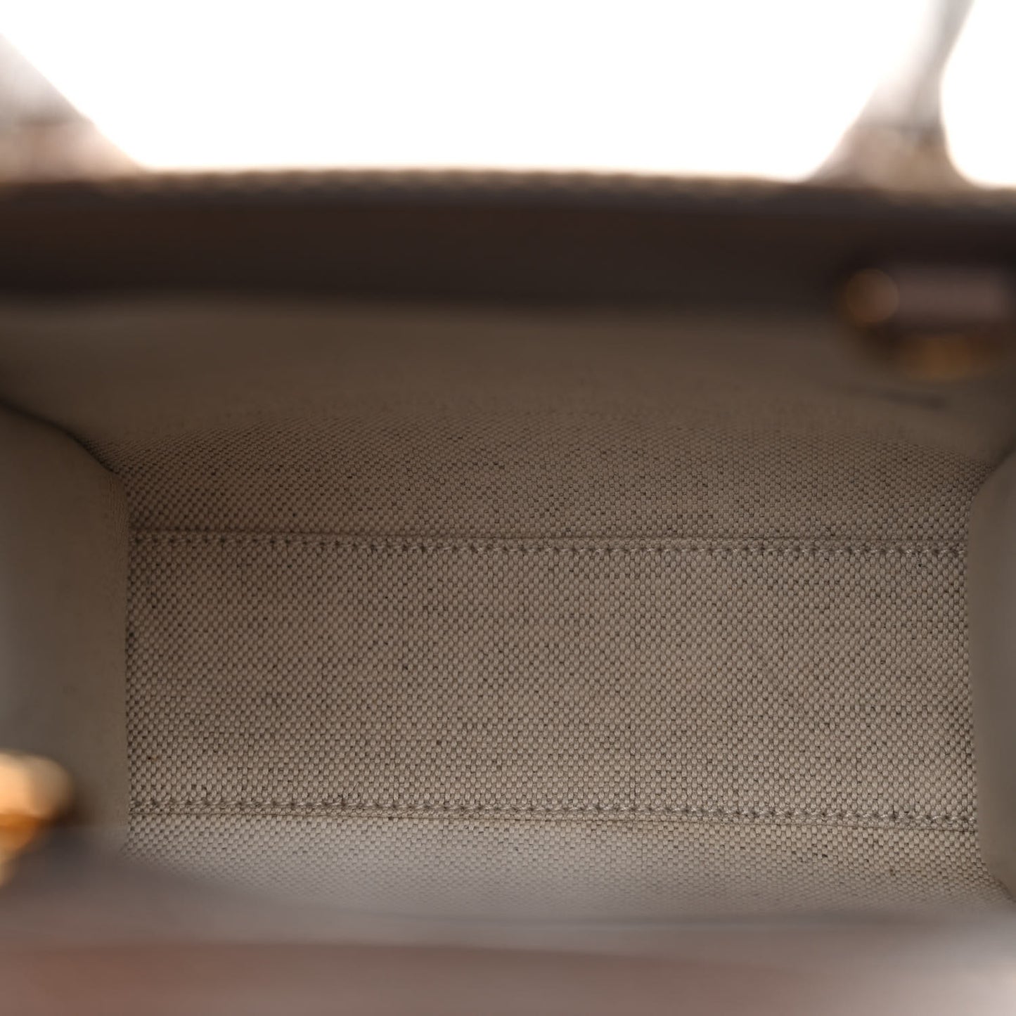 Monogram Jumbo GG Textured Dollar Calfskin Web Mini Vertical Tote Camel Ebony New Acero