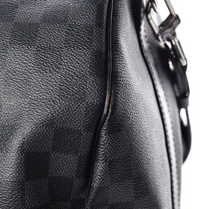 Louis Vuitton Damier Graphite Keepall Bandouliere 55 26 of 32