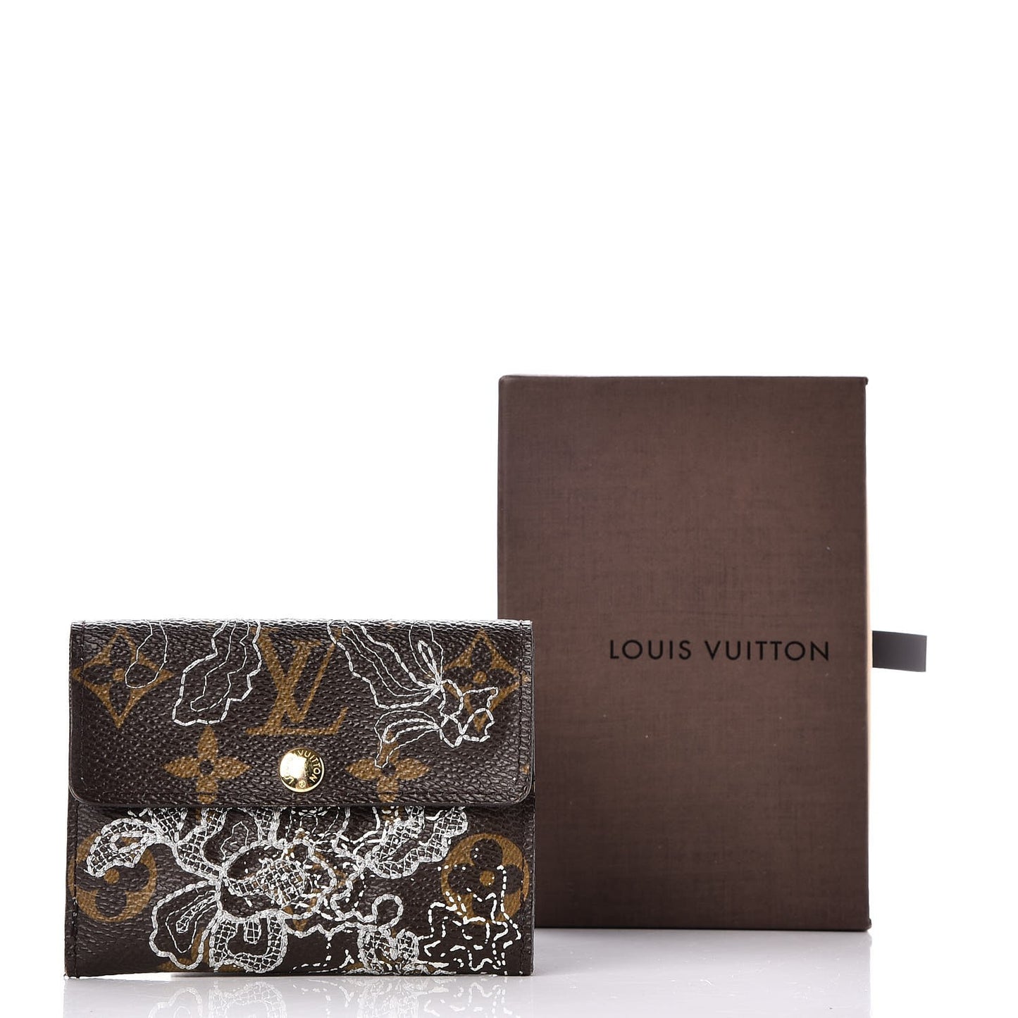 Monogram Dentelle Ludlow Wallet Silver