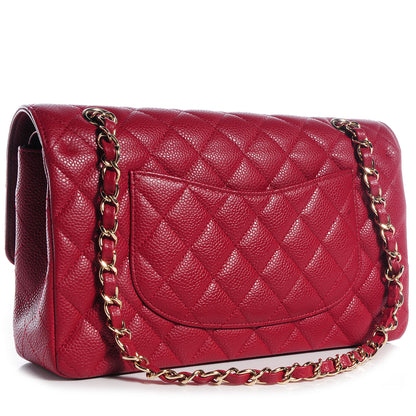 Chanel Caviar Medium Double Flap Red 3 of 9