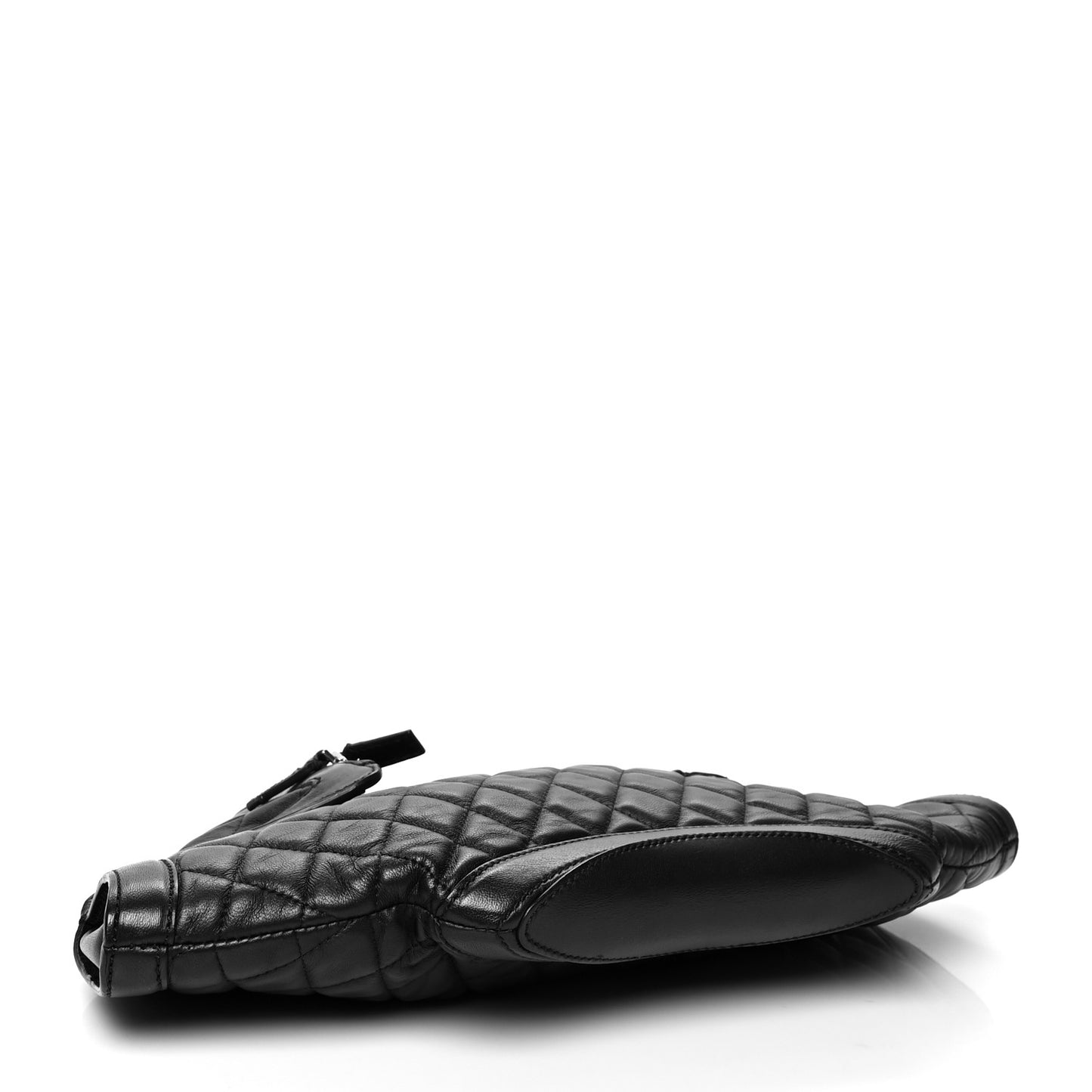 Lambskin Quilted De Manta Clutch
