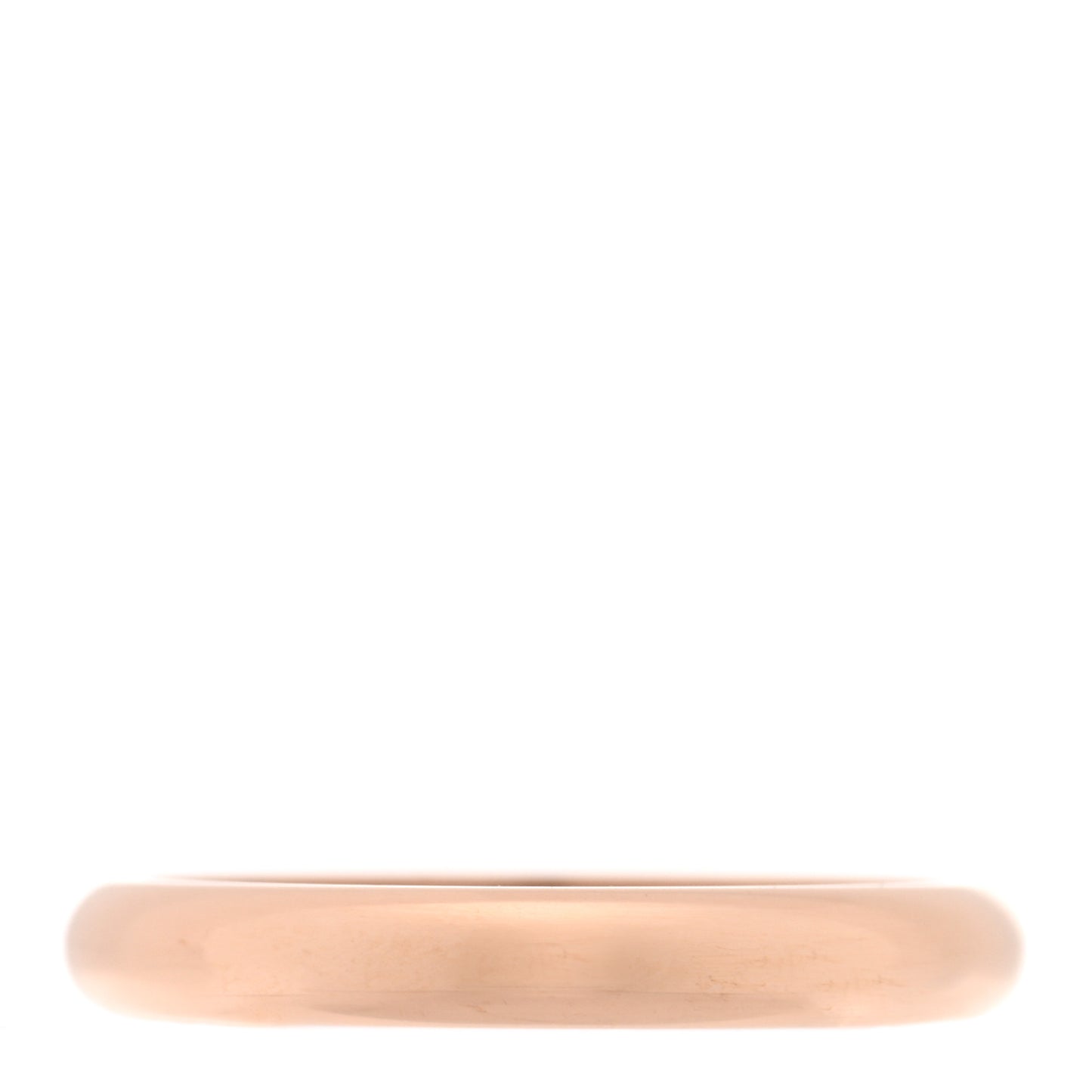 18K Pink Gold 2.5mm 1895 Wedding Band Ring 46 3.75