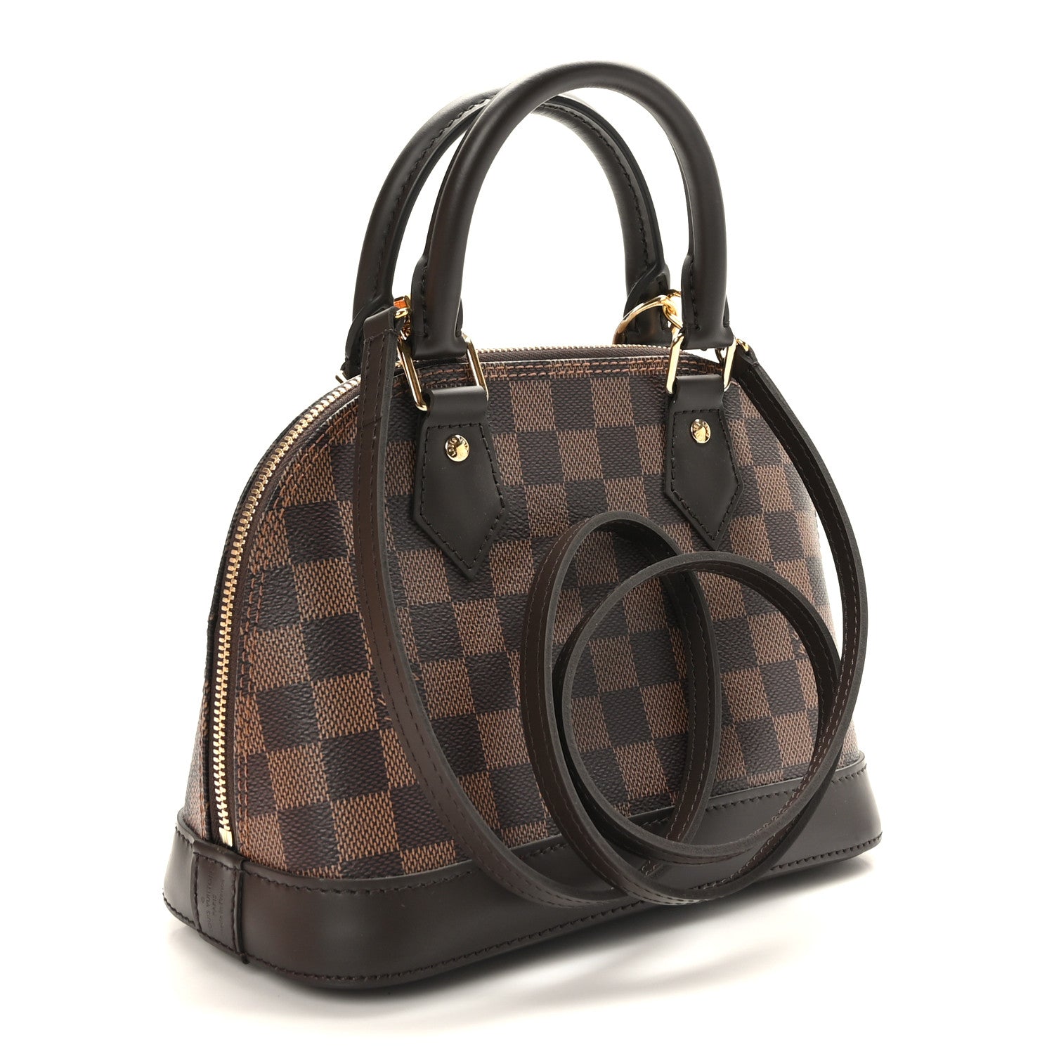 Louis Vuitton Damier Ebene Alma BB 3 of 9