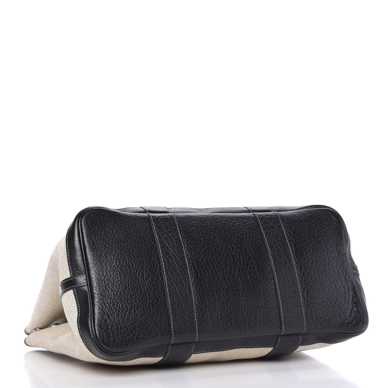 Hermes Buffle Skipper Toile Garden Party 36 MM Tote Black 4 of 10