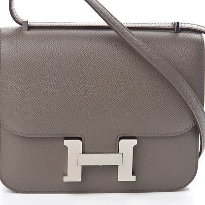 Hermes Epsom Constance 18 Etain 16 of 18
