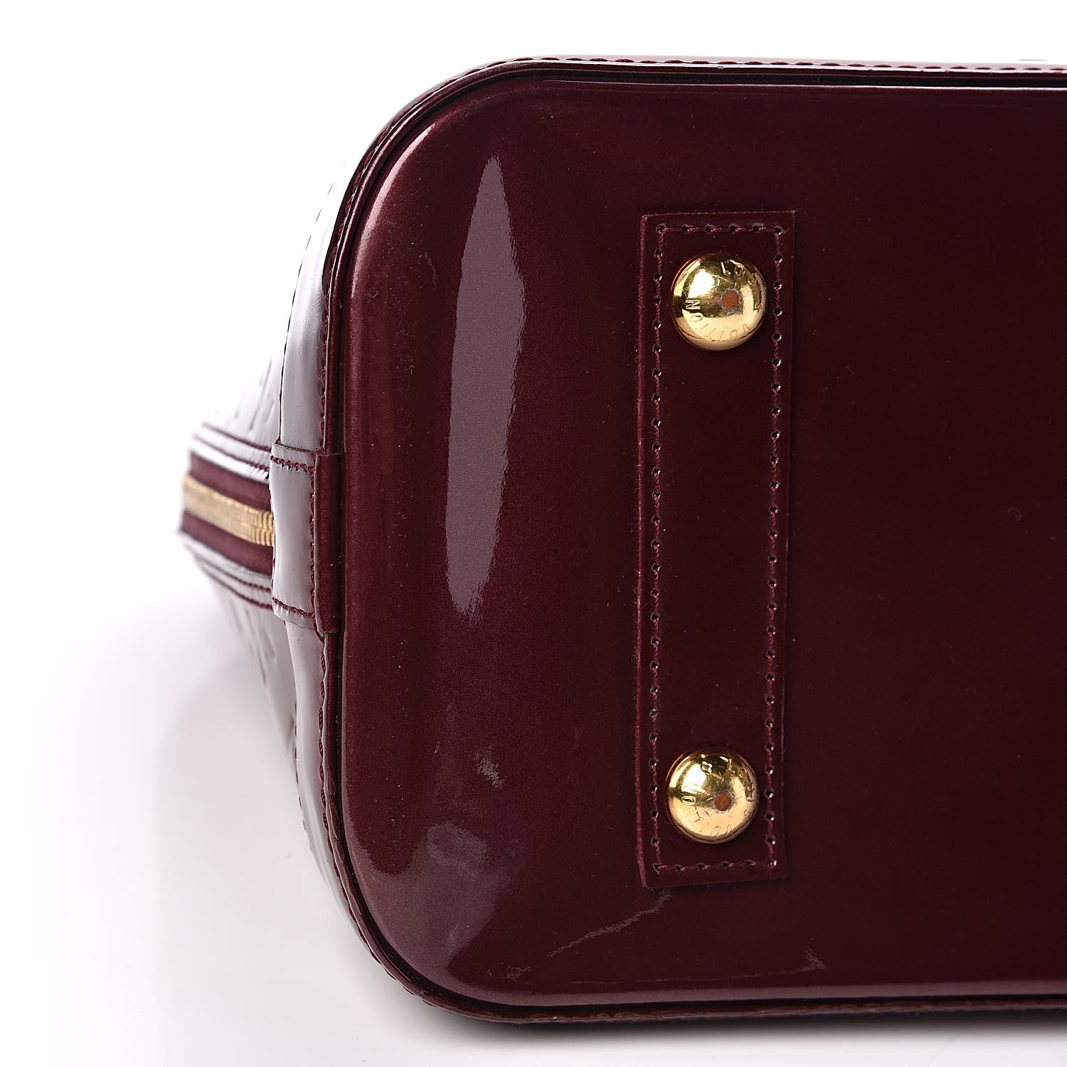 Louis Vuitton Vernis Alma PM Rouge Fauviste 5 of 9