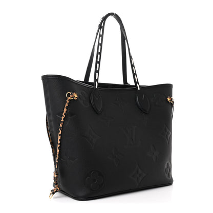 Louis Vuitton Empreinte Monogram Giant Wild at Heart Neverfull MM Black 4 of 11