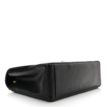 Chanel Caviar Quilted Medium Single Flap Black 3 of 10