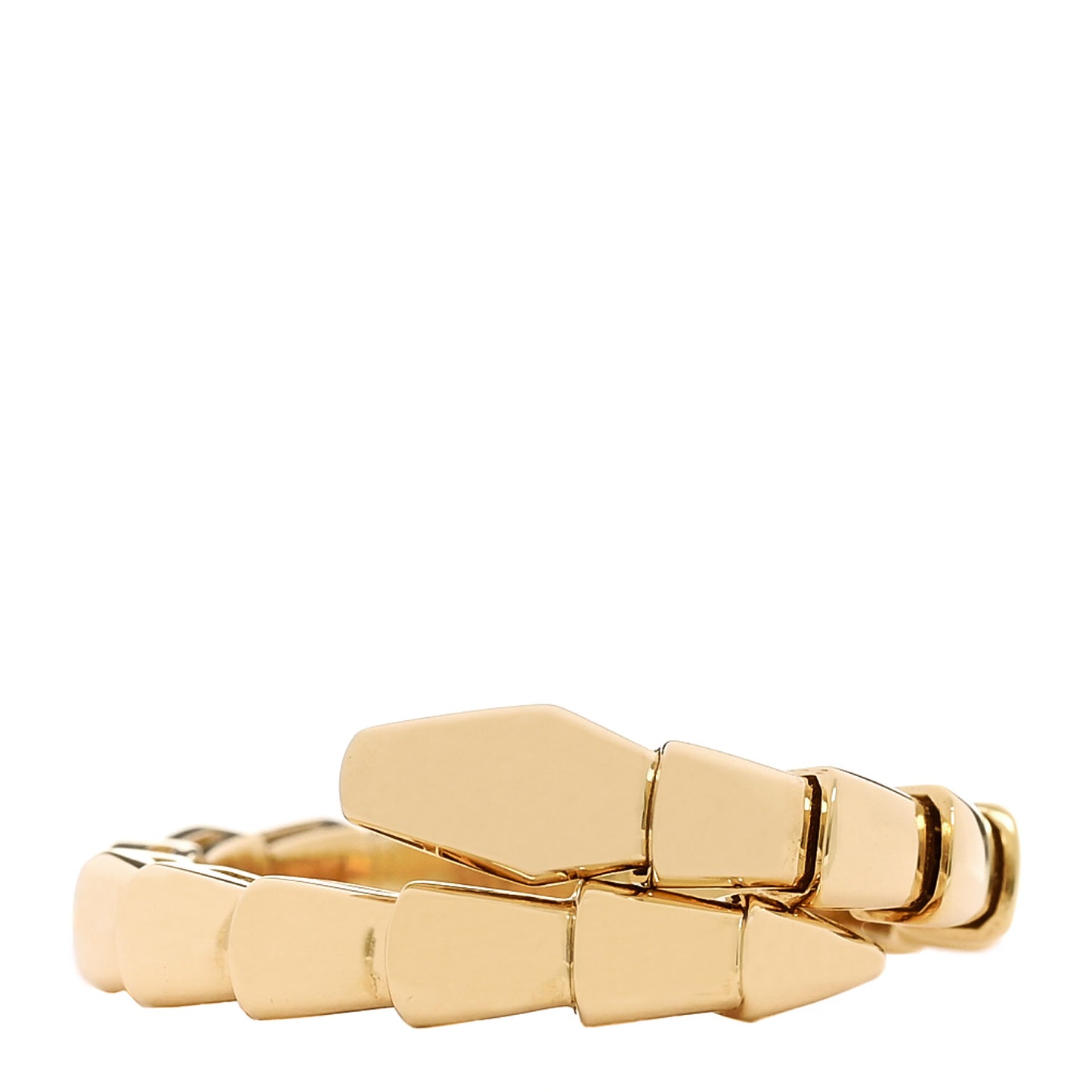 18K Yellow Gold Serpenti Viper Ring L