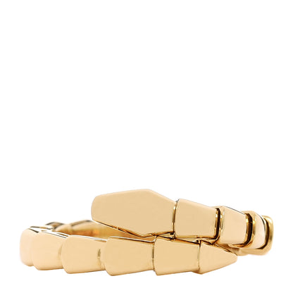 Bulgari 18K Yellow Gold Serpenti Viper Ring L 1 of 5