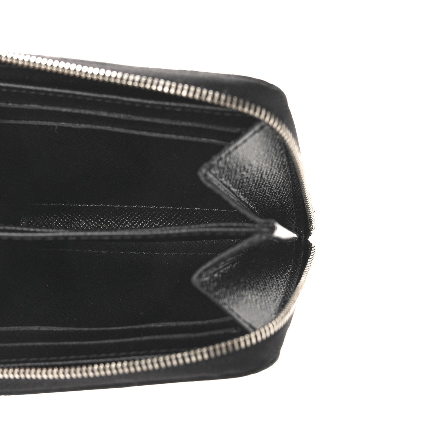 Louis Vuitton Epi Zippy Coin Purse Black 5 of 10