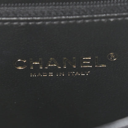 Chanel Caviar Quilted Medium CC Filigree Vanity Case Beige Black 6 of 11