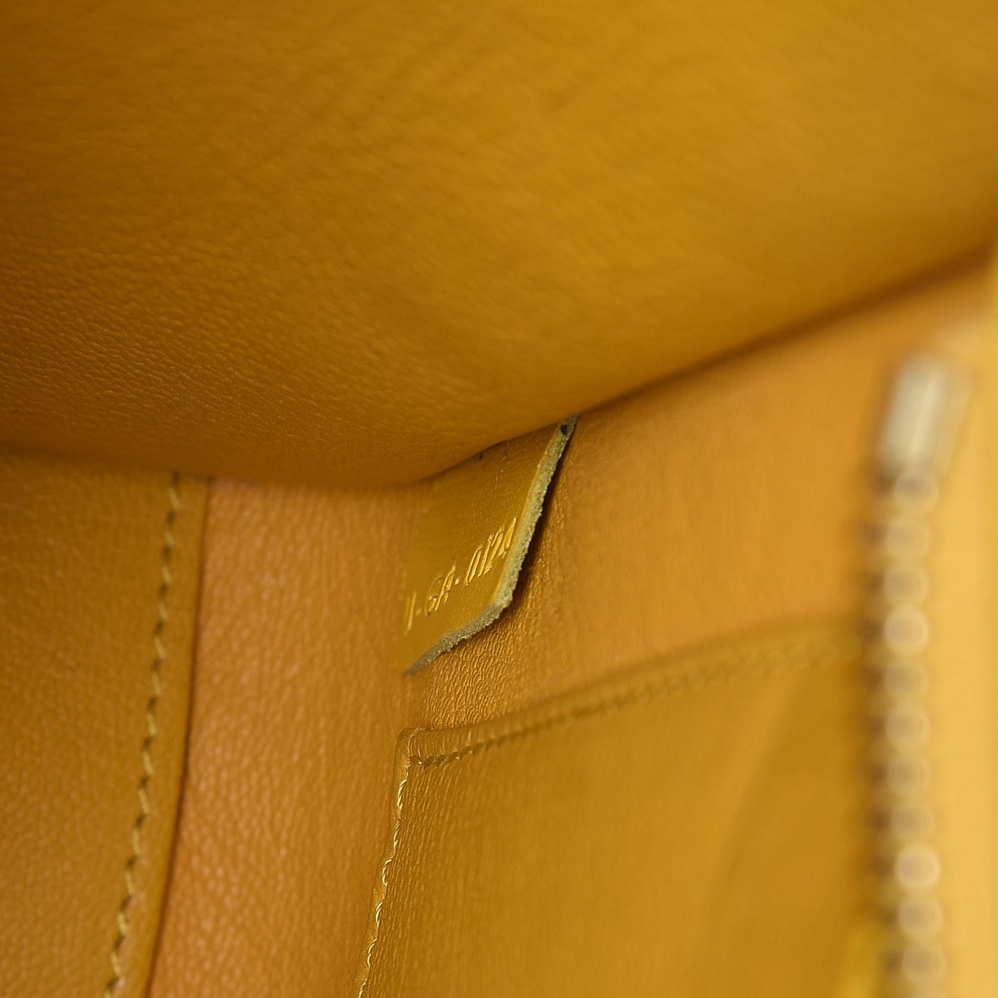 Palmelato Calfskin Nano Luggage Sunflower