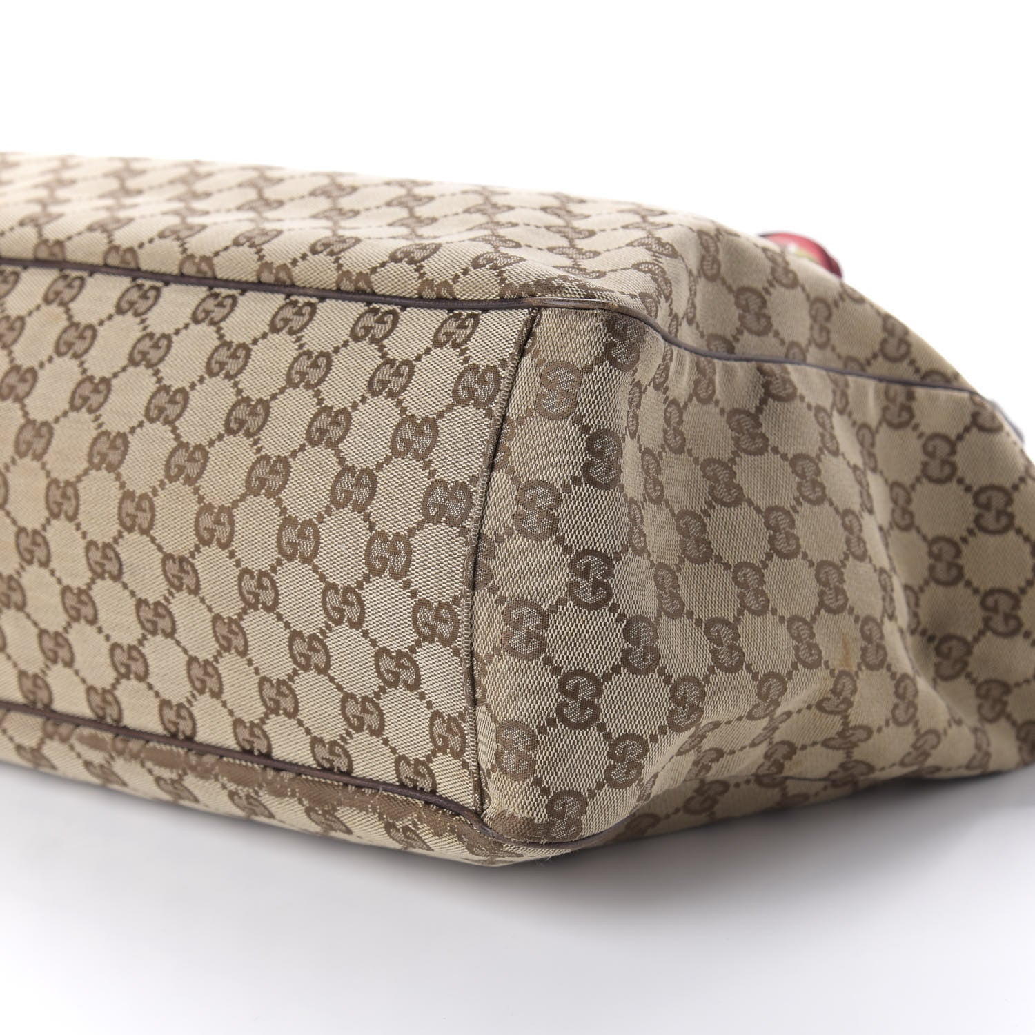 Gucci Monogram Large Positano Tote Brown 7 of 12