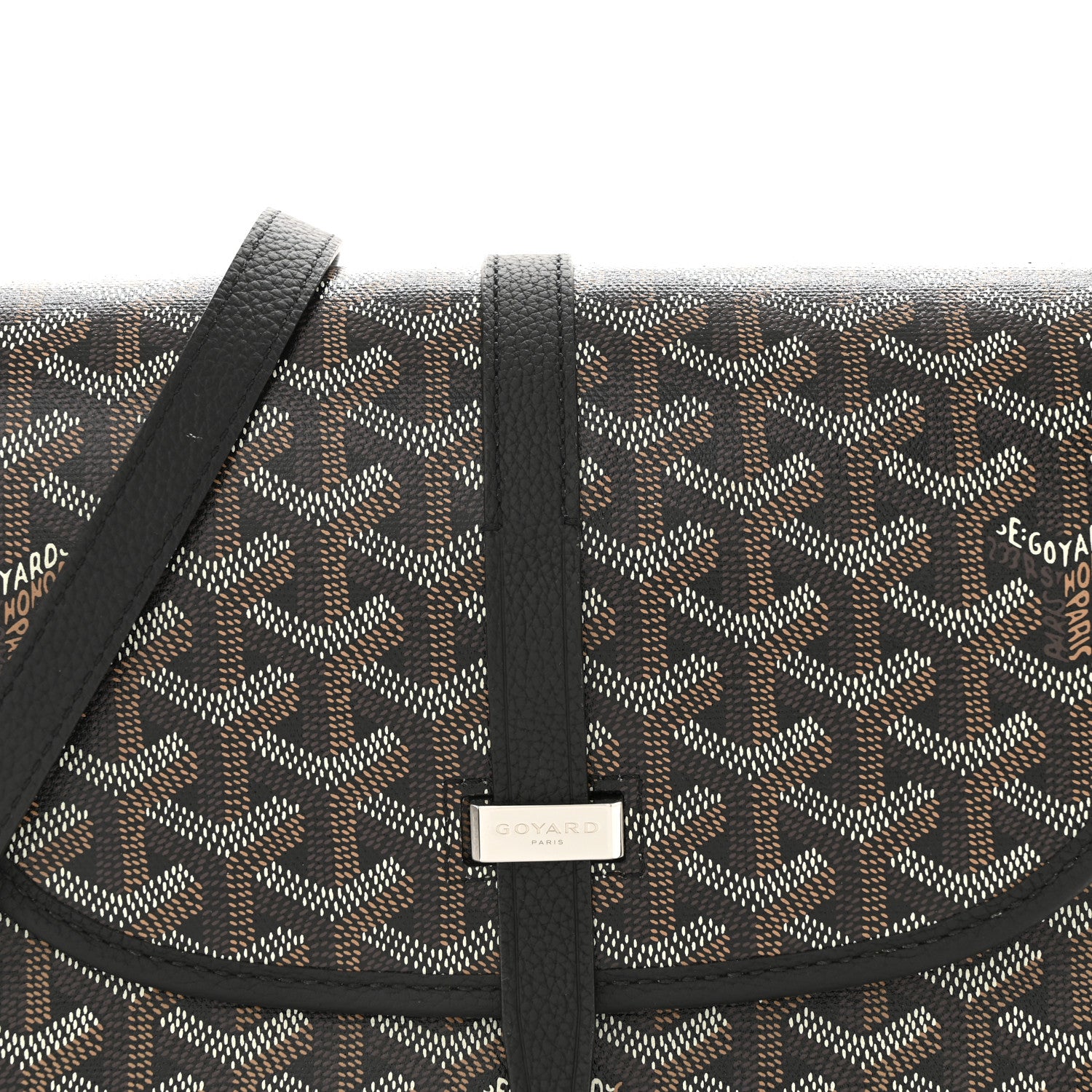 Goyard Goyardine Belvedere II PM Messenger Bag Black 6 of 11