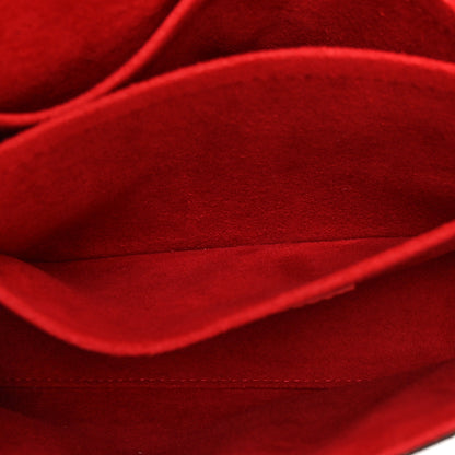 Louis Vuitton Monogram Epi Saint Michel Coquelicot 7 of 11