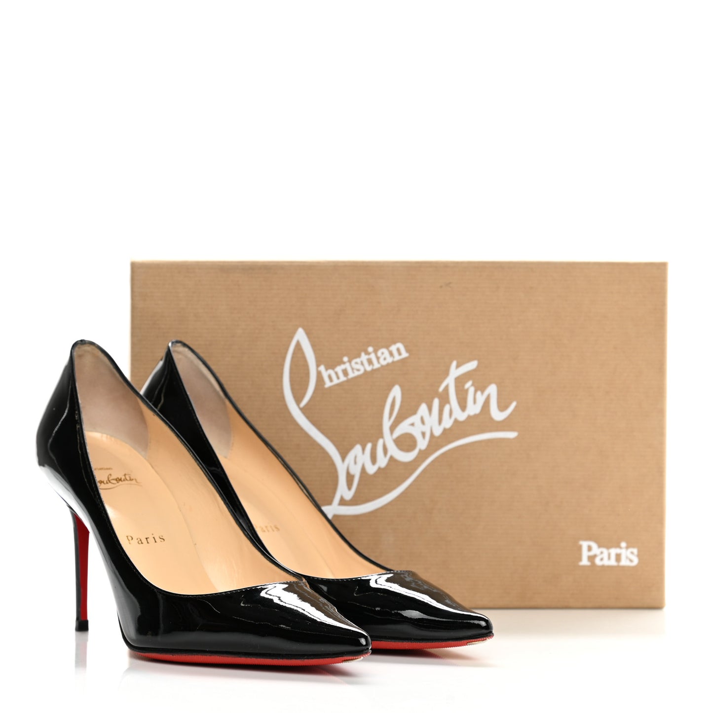 Patent Decollete 554 85 Pumps 37 Black