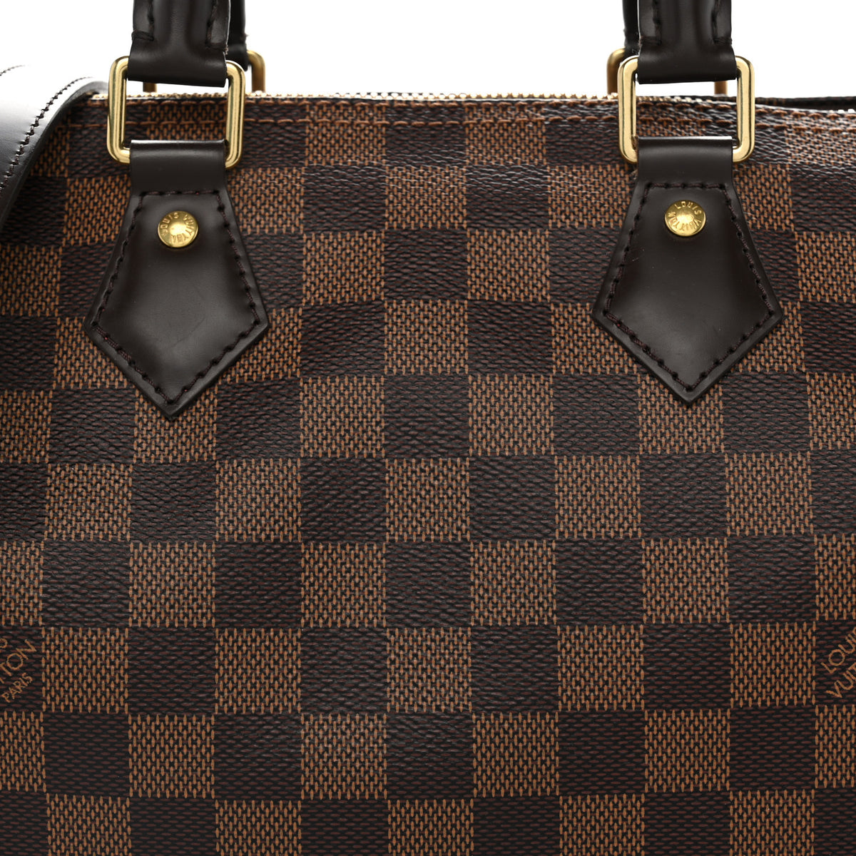 Louis Vuitton Damier Ebene Speedy Bandouliere 25 7 of 9