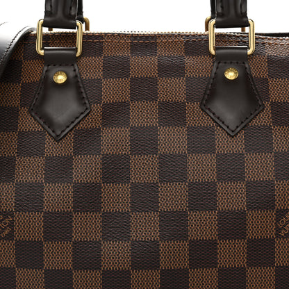 Louis Vuitton Damier Ebene Speedy Bandouliere 25 7 of 9