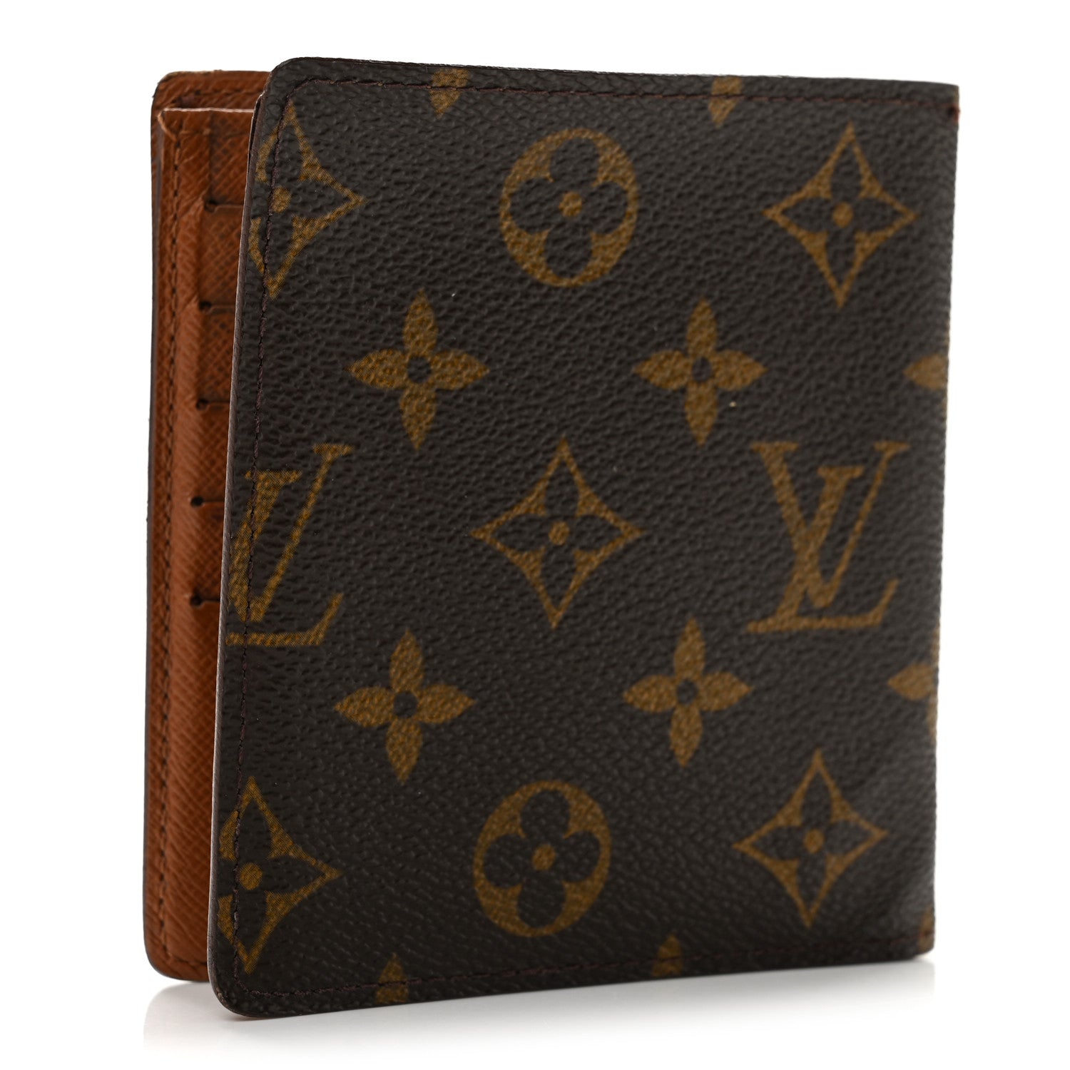Louis Vuitton Monogram Mens Billfold Wallet 6 Credit Card Slots 3 of 9