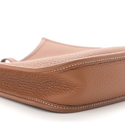 Hermes Taurillon Clemence Evelyne TPM Gold 10 of 11
