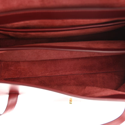 Celine Calfskin Large Soft 16 Bag Burgundy 5 of 10