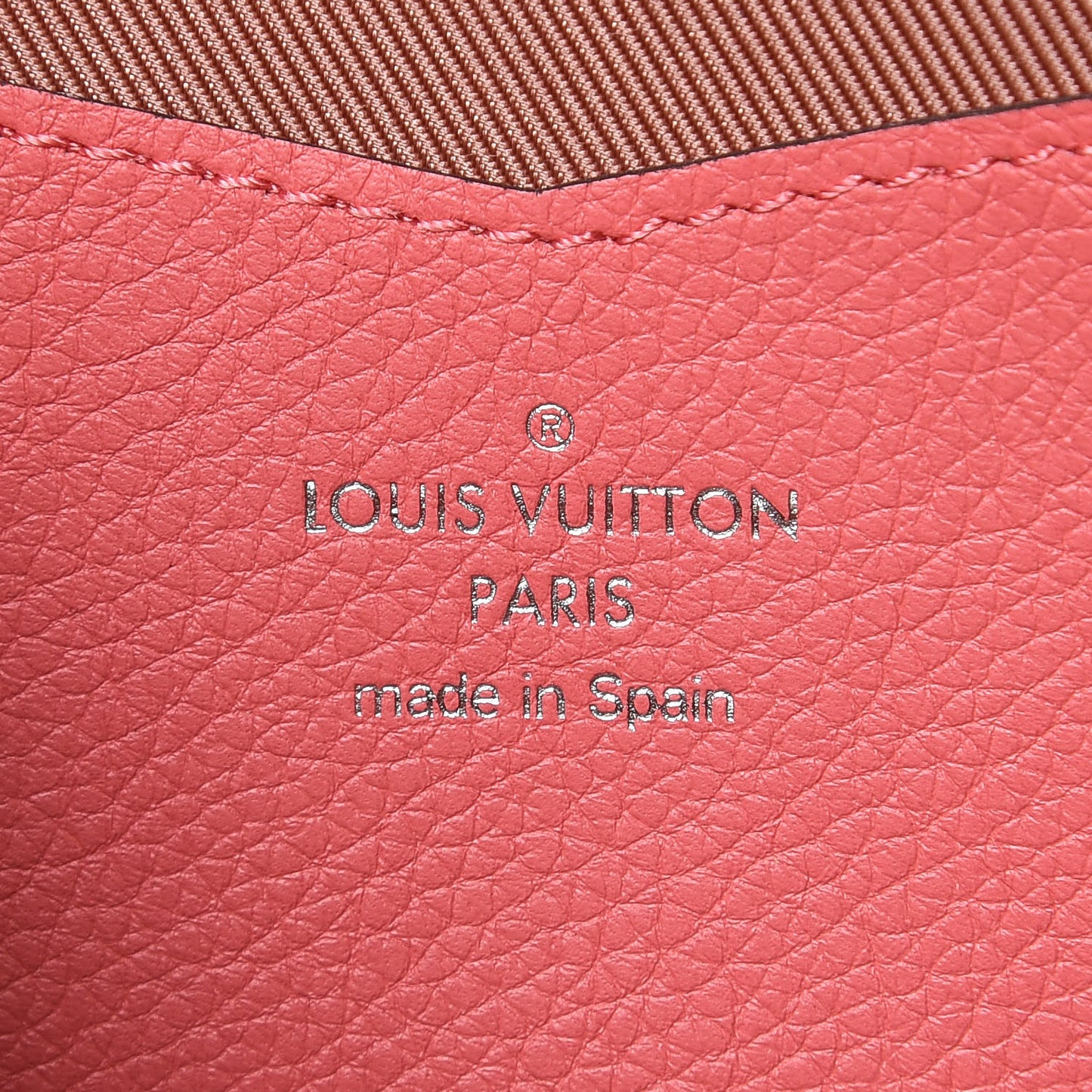 Calfskin Lockme II Wallet Blossom