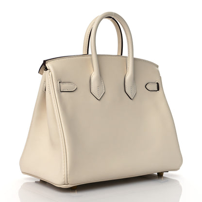 Hermes Swift Birkin 25 Nata 3 of 11