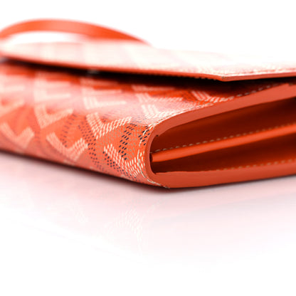 Goyard Goyardine Varenne Continental Wallet Orange 8 of 9
