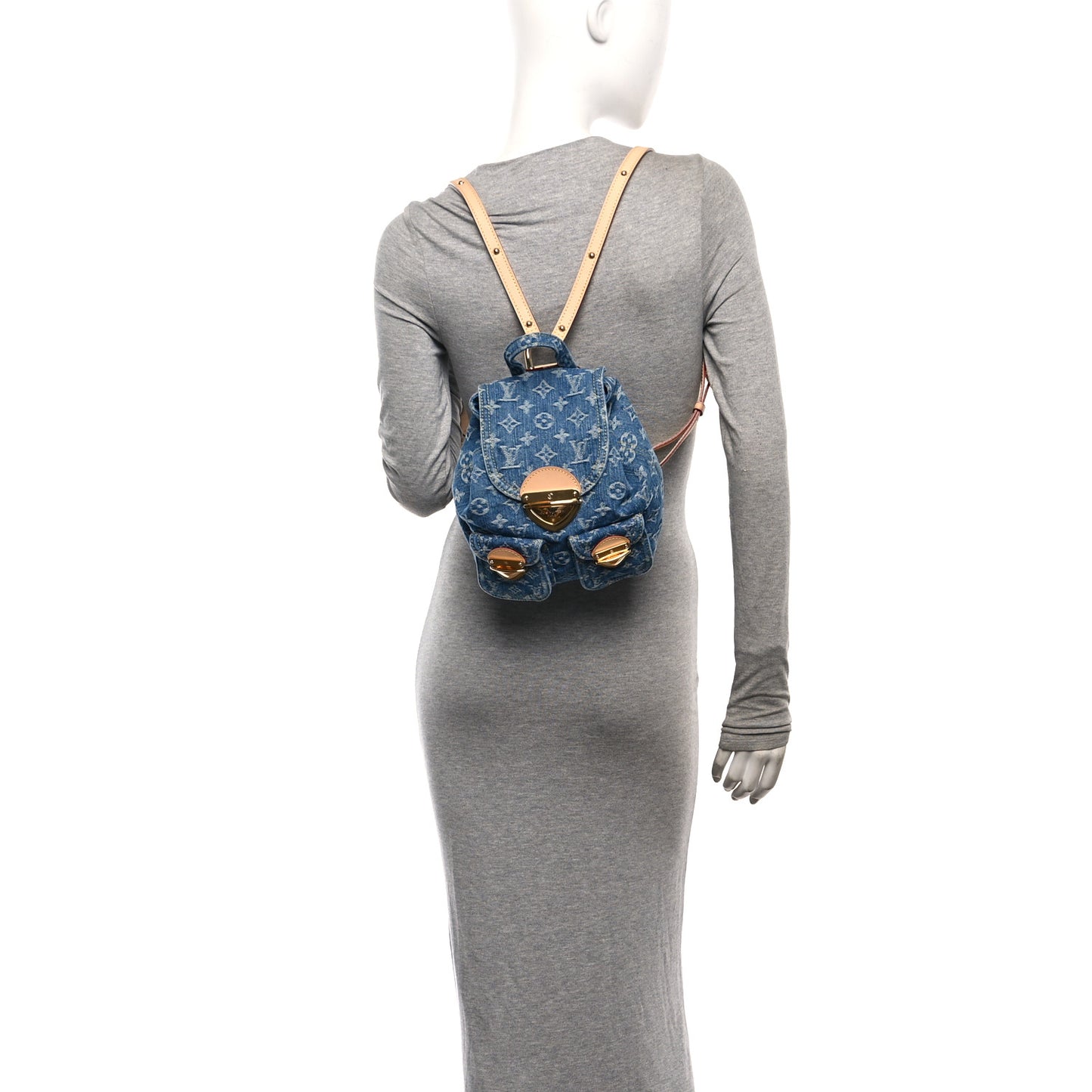 Denim Venice Backpack Blue