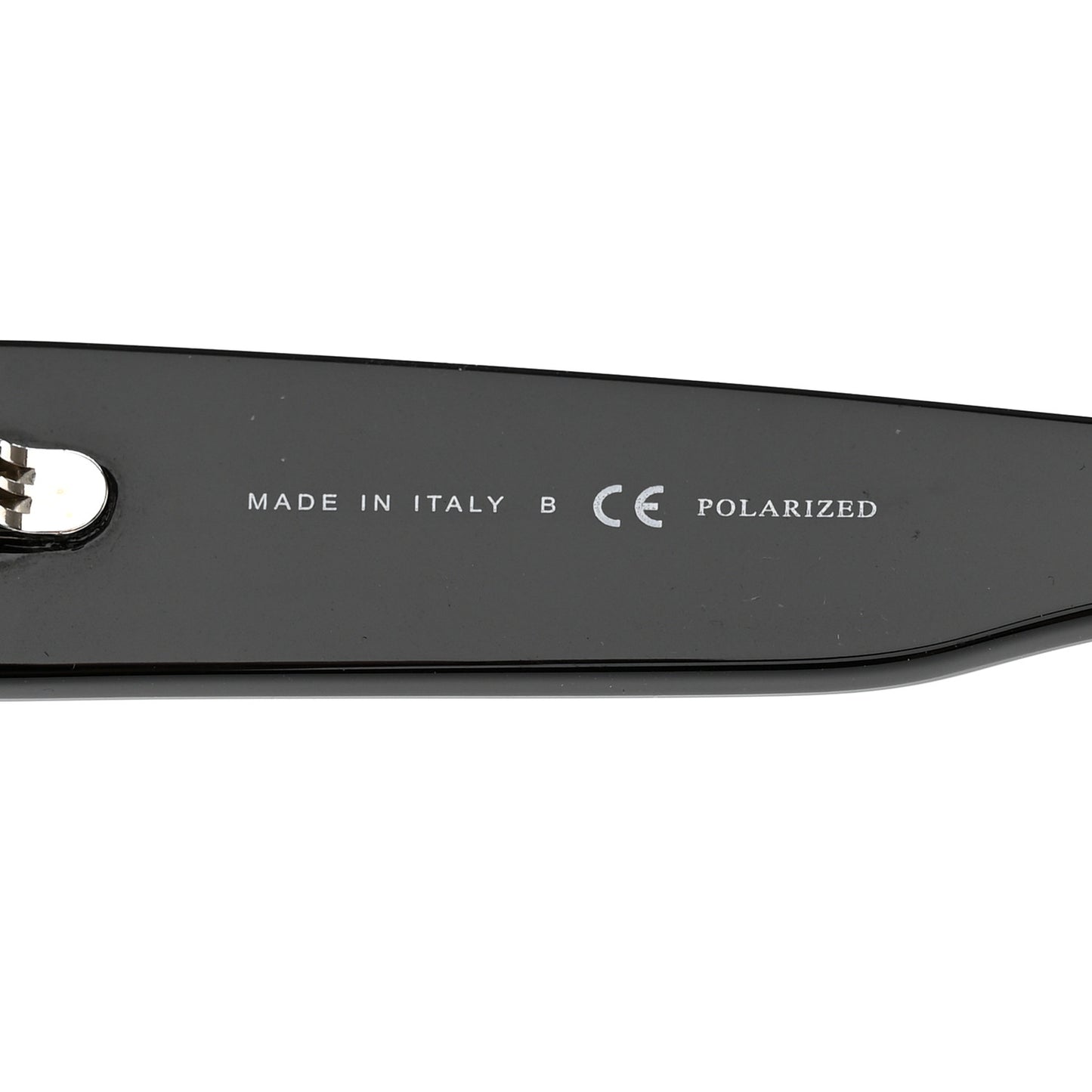 Acetate Polarized Round Sunglasses 5410 Black