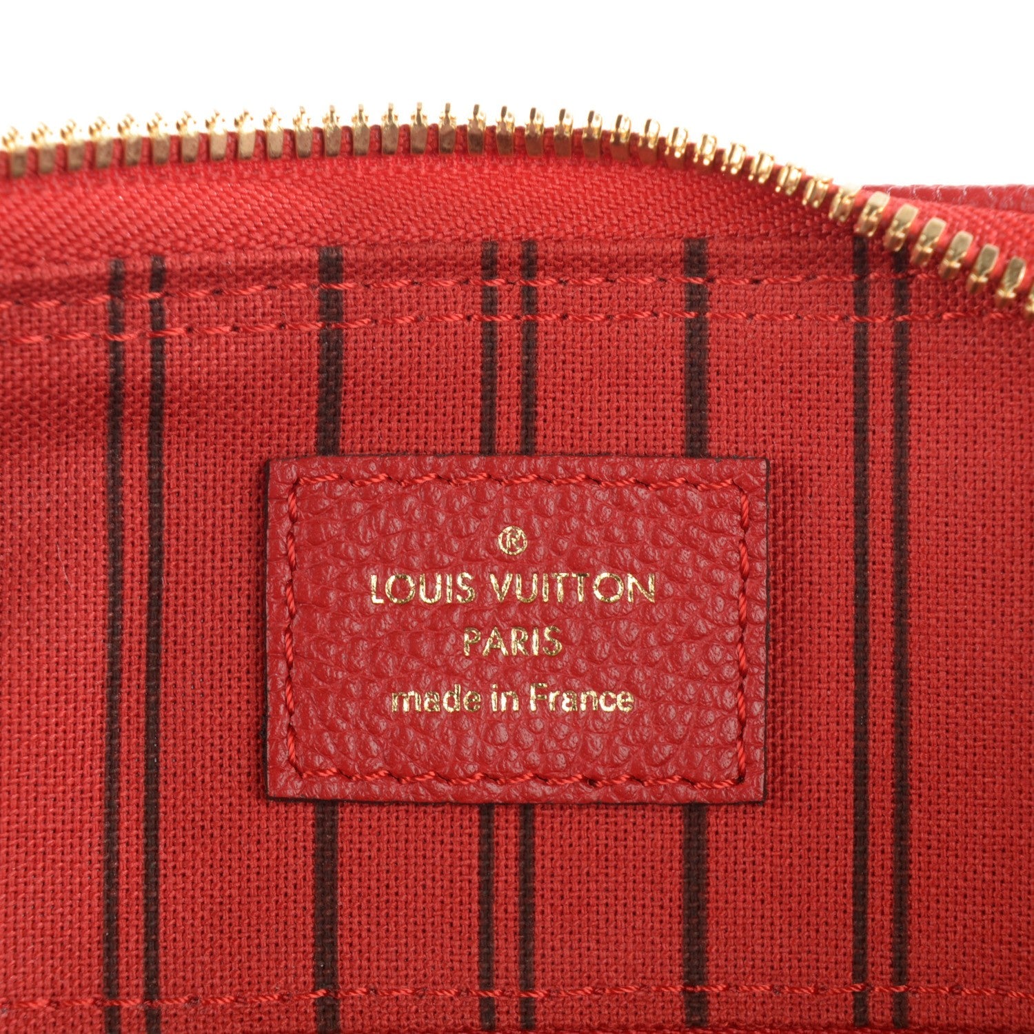 Louis Vuitton Empreinte Speedy Bandouliere 25 Rouge 6 of 7