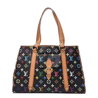 Louis Vuitton Monogram Multicolor Aurelia MM Black 1 of 14