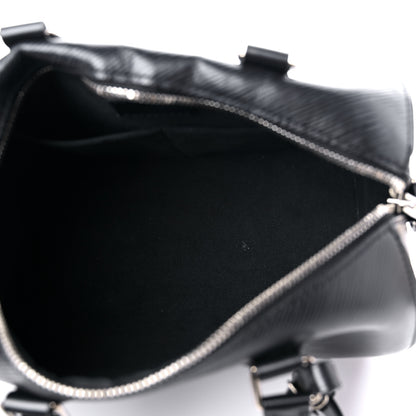 Louis Vuitton Epi Speedy Bandouliere 25 Black 5 of 17